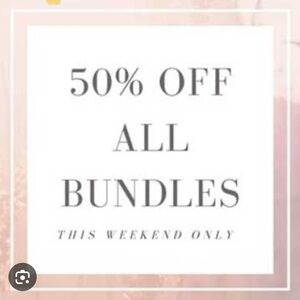 50% Off All Bundles!!! 11/14-11/16